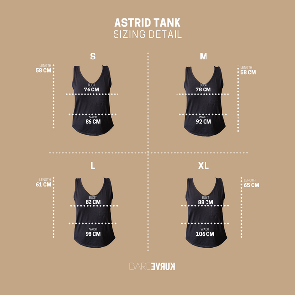 Astrid Tank | Light Gray