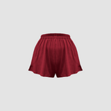 Shorts Cotton | Maroon